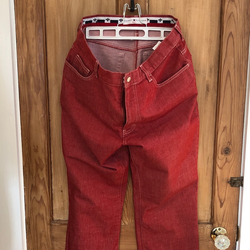 Tommy Hilfiger Red Jeans
